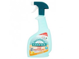 Sanytol Универсальное дезинфицирующий спрей для всех поверхностей с ароматом лимона 500 мл